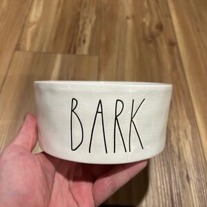 Rae Dunn Pet Food Bowl Bark